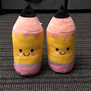 Cute Pencil Plush Toy Set